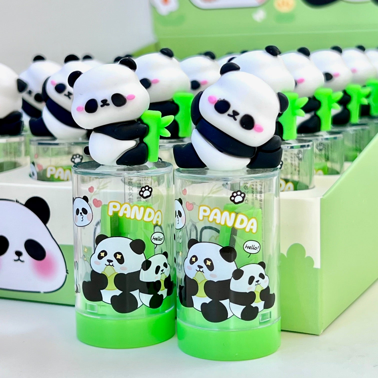 33307 PANDA PENCIL SHARPENER-24 – BCmini