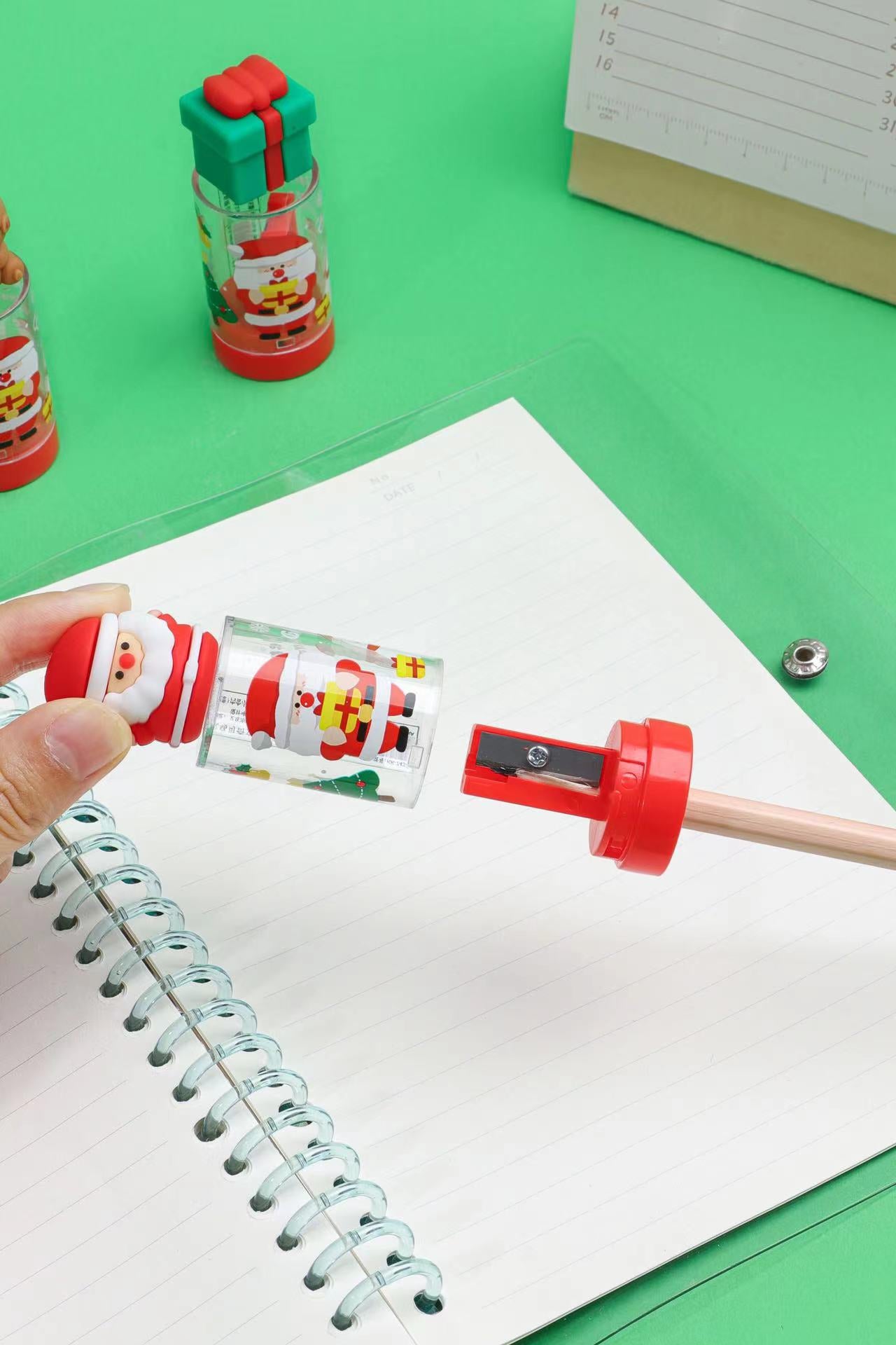 33309 CHRISTMAS HOLIDAY PENCIL SHARPENER-24