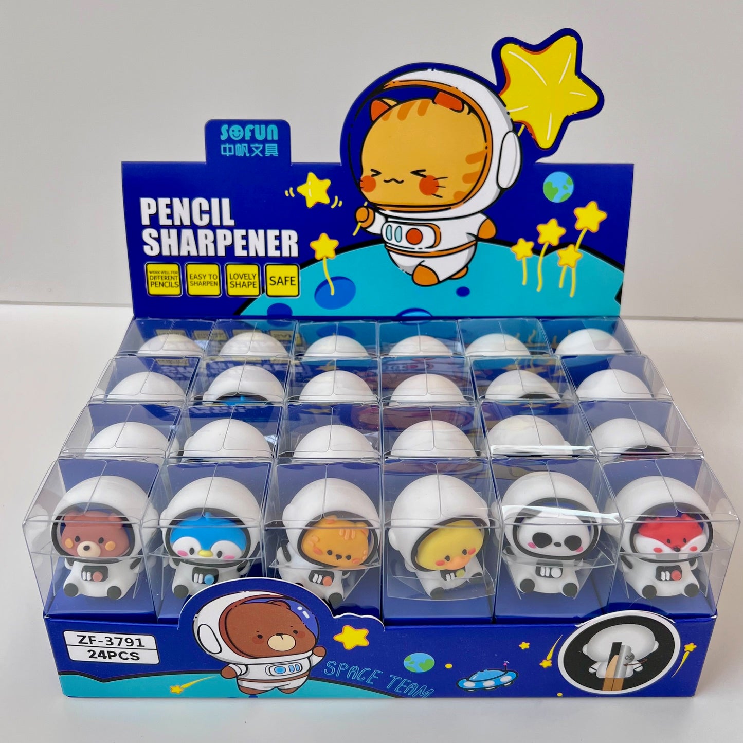 33310 Animal Astronaut SHARPENER-24