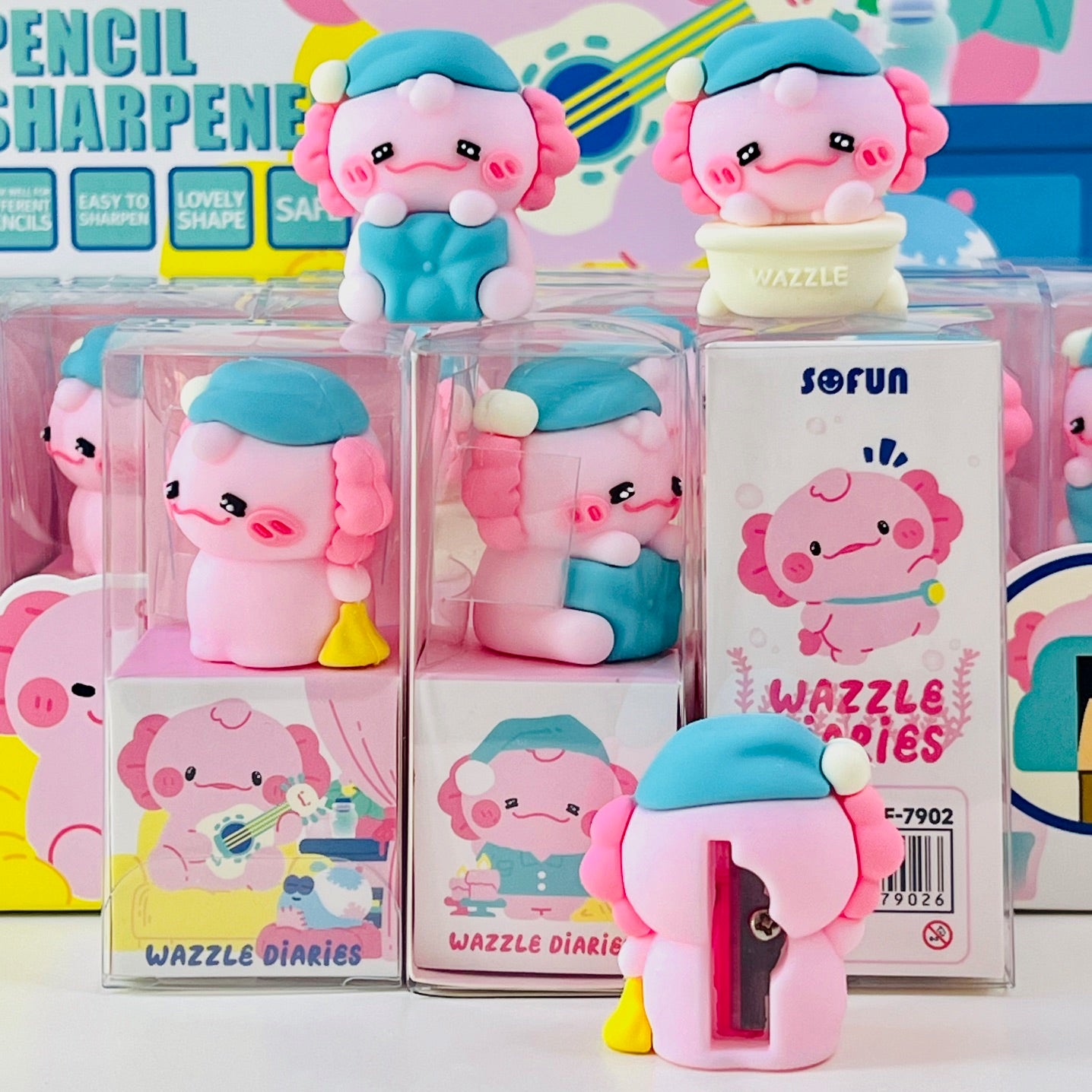 33322 Axolotl Pencil Sharpener-24