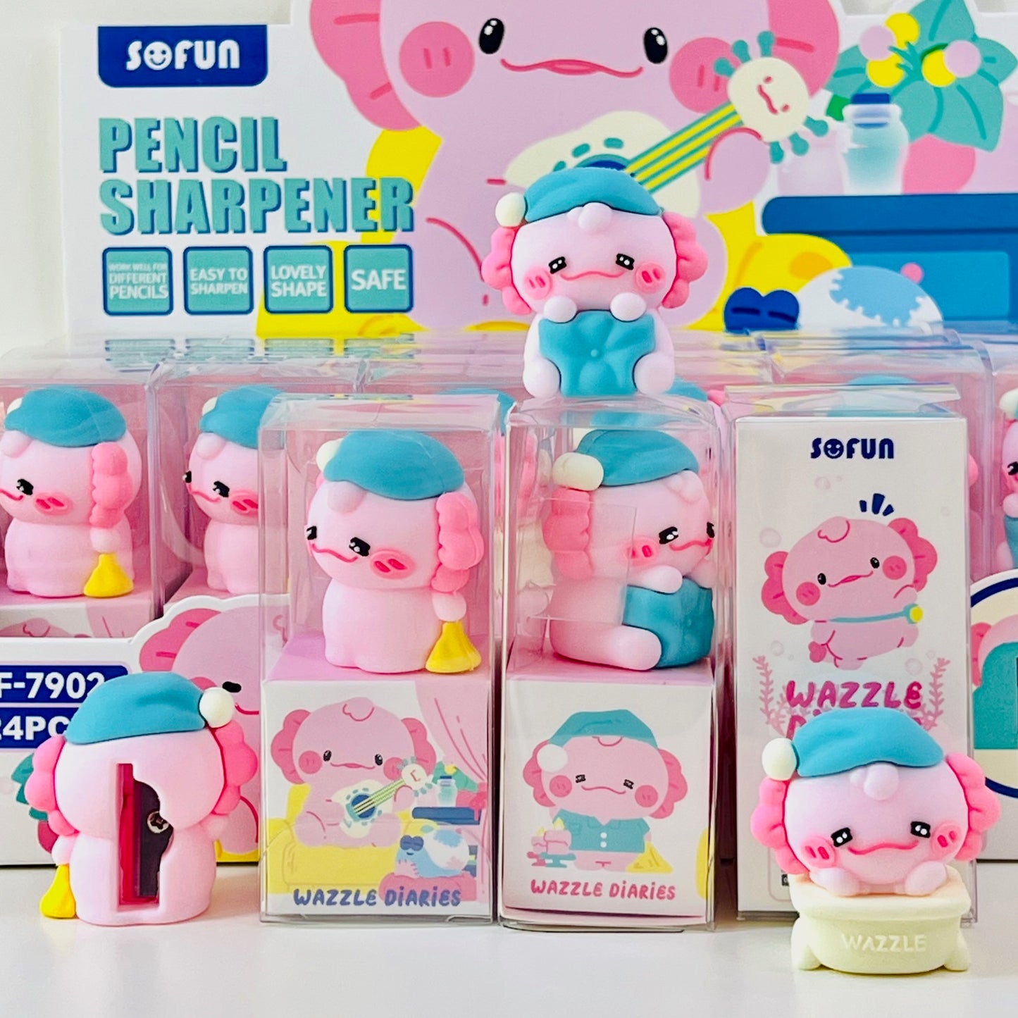 33322 Axolotl Pencil Sharpener-24