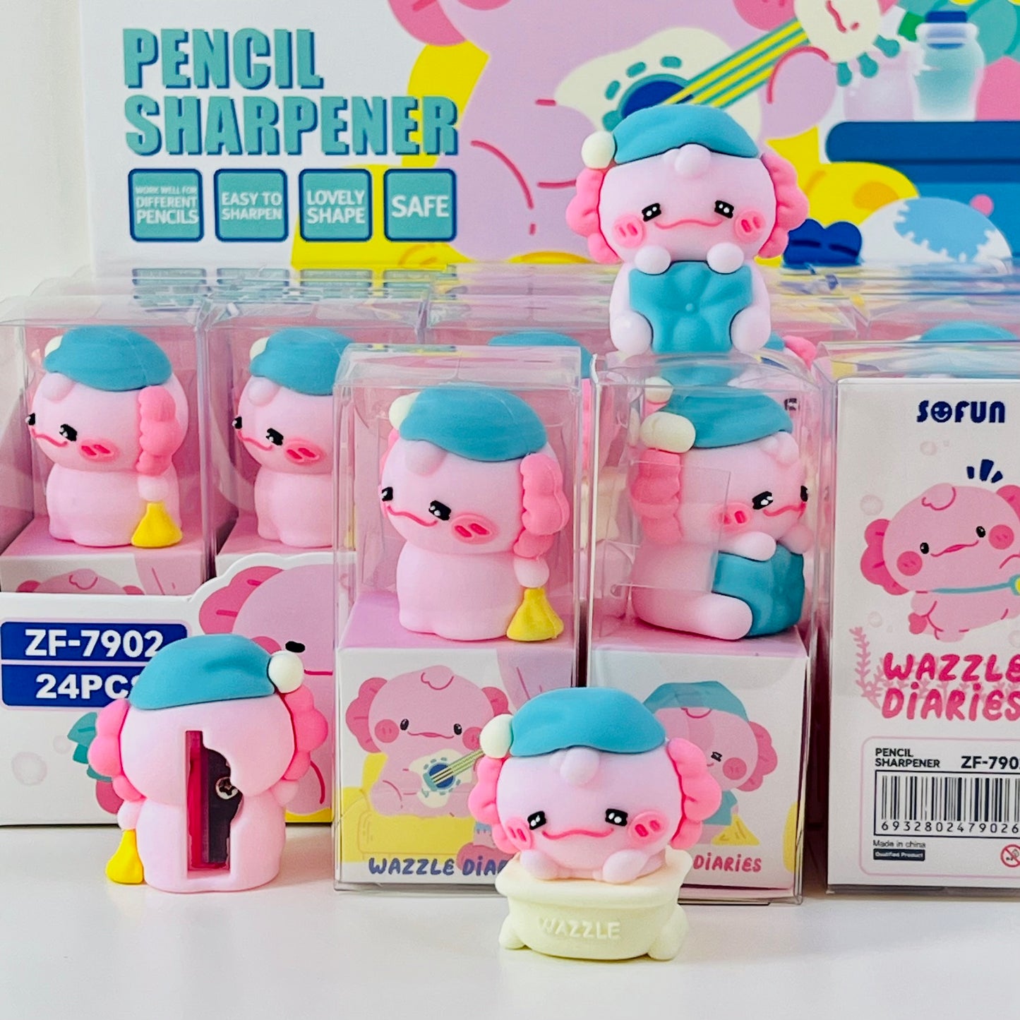 33322 Axolotl Pencil Sharpener-24