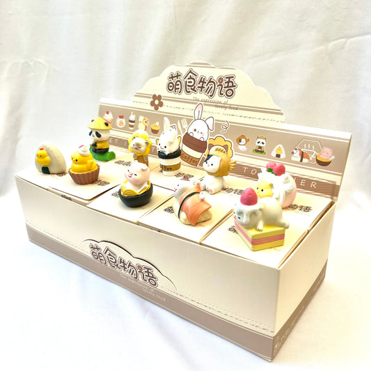 71018 JAPANESE RESTAURANT ANIMALS FIGURINE BLIND BOX-10