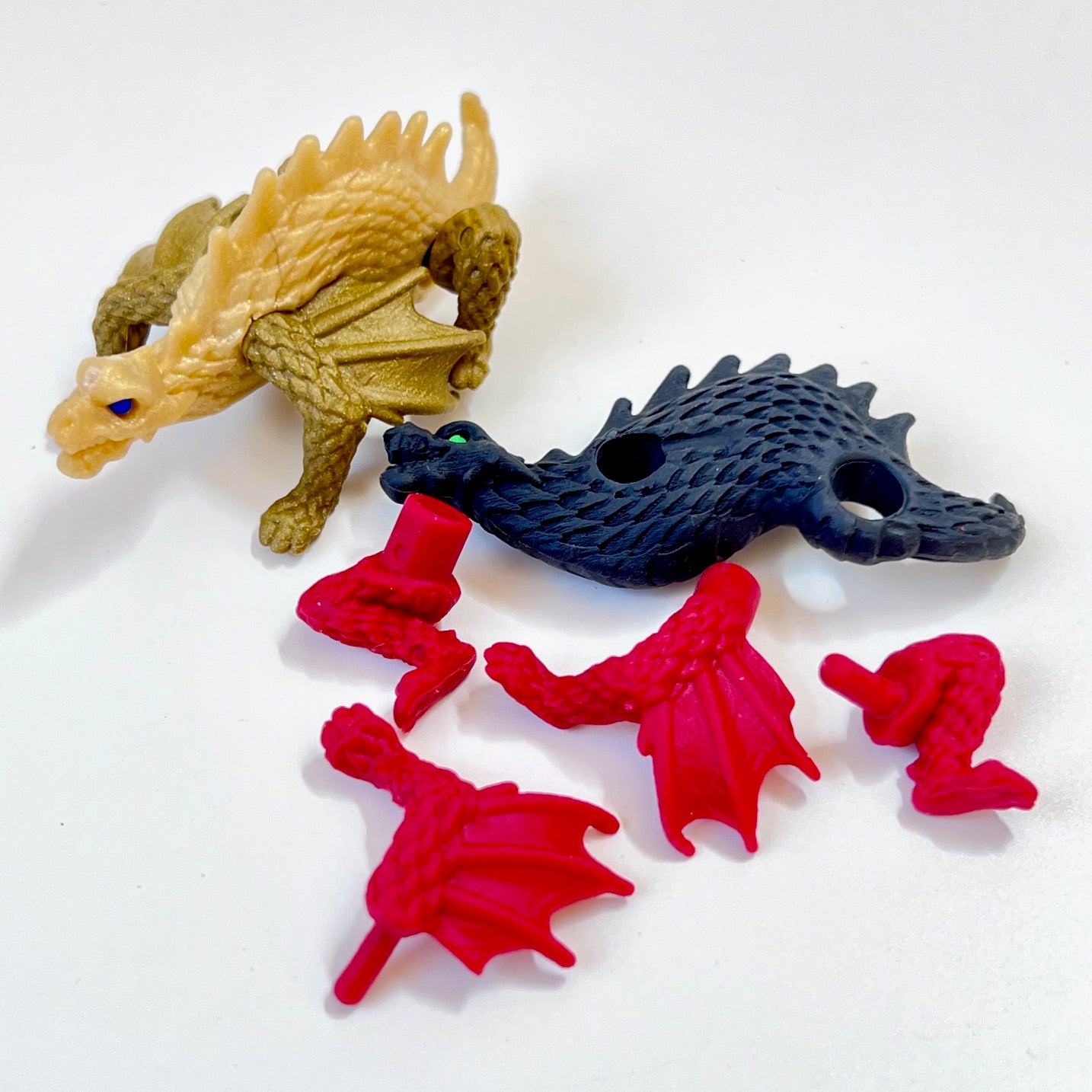 382851 DRAGONS ERASERS-30 – BCmini