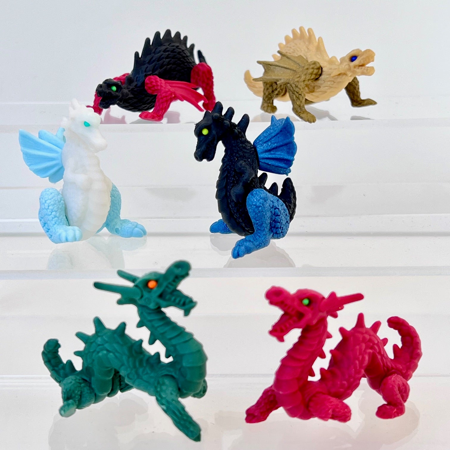 382851 DRAGONS ERASERS-30 – BCmini