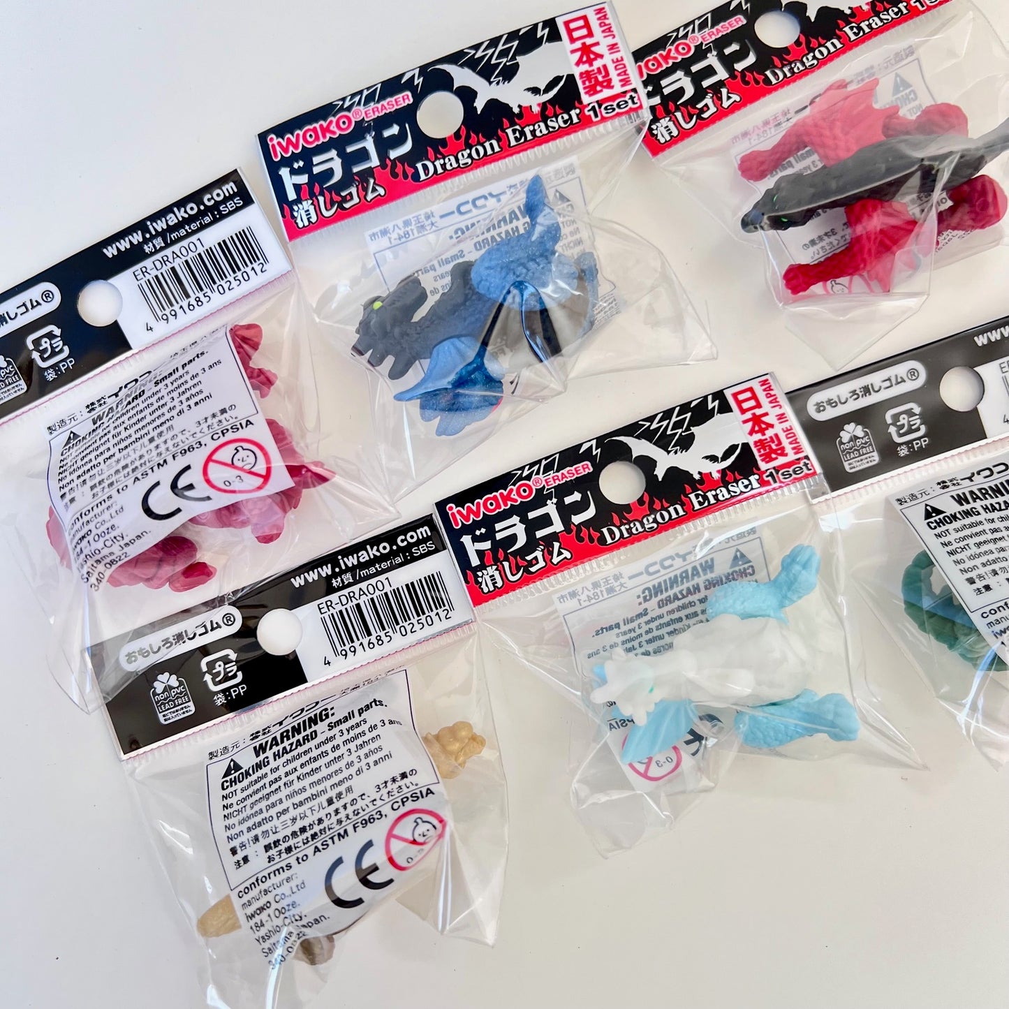 382851 DRAGONS ERASERS-30