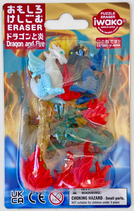 383801 DRAGONS ERASER CARD-SINGLE