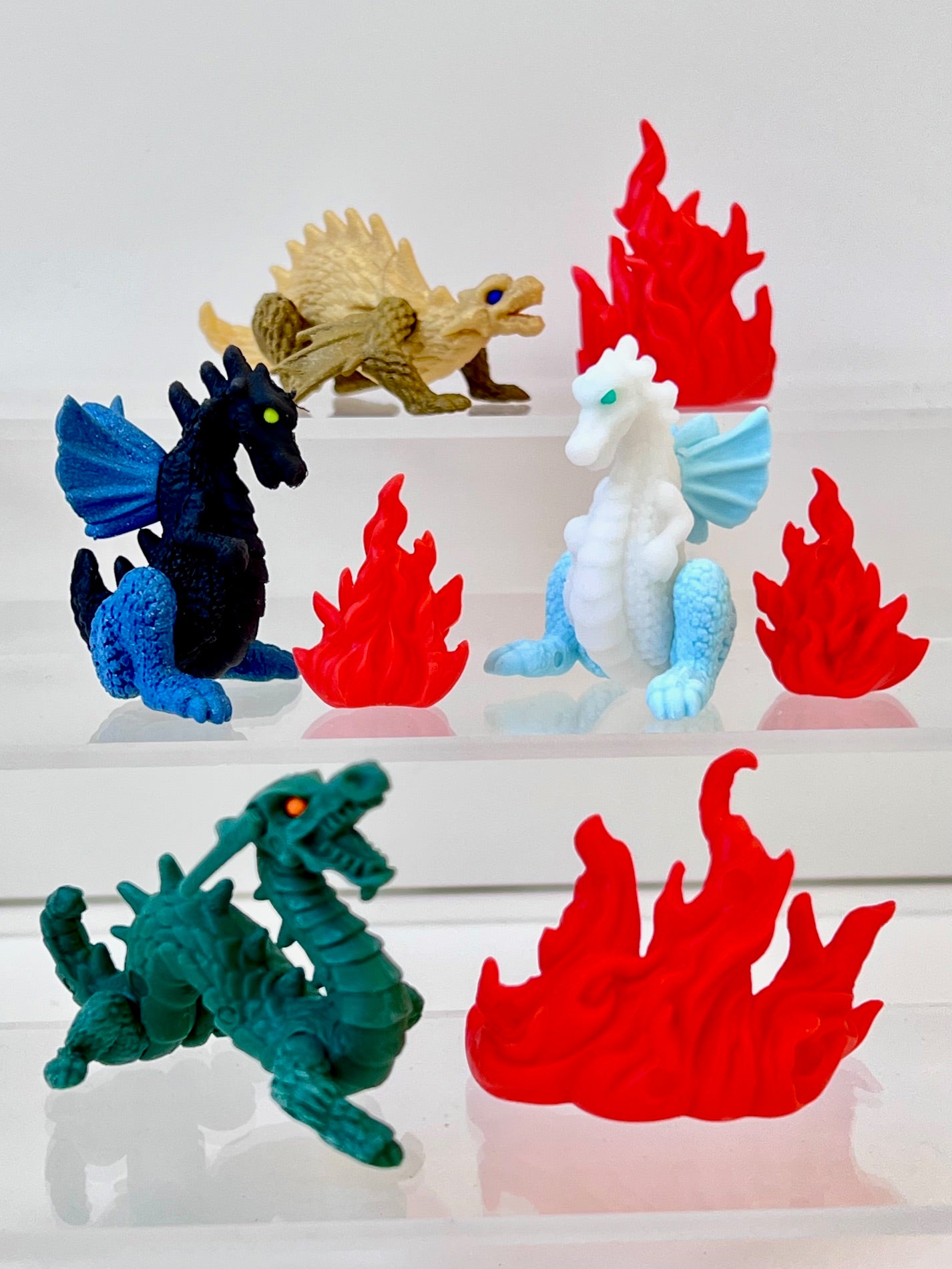 383801 DRAGONS ERASER CARD-SINGLE