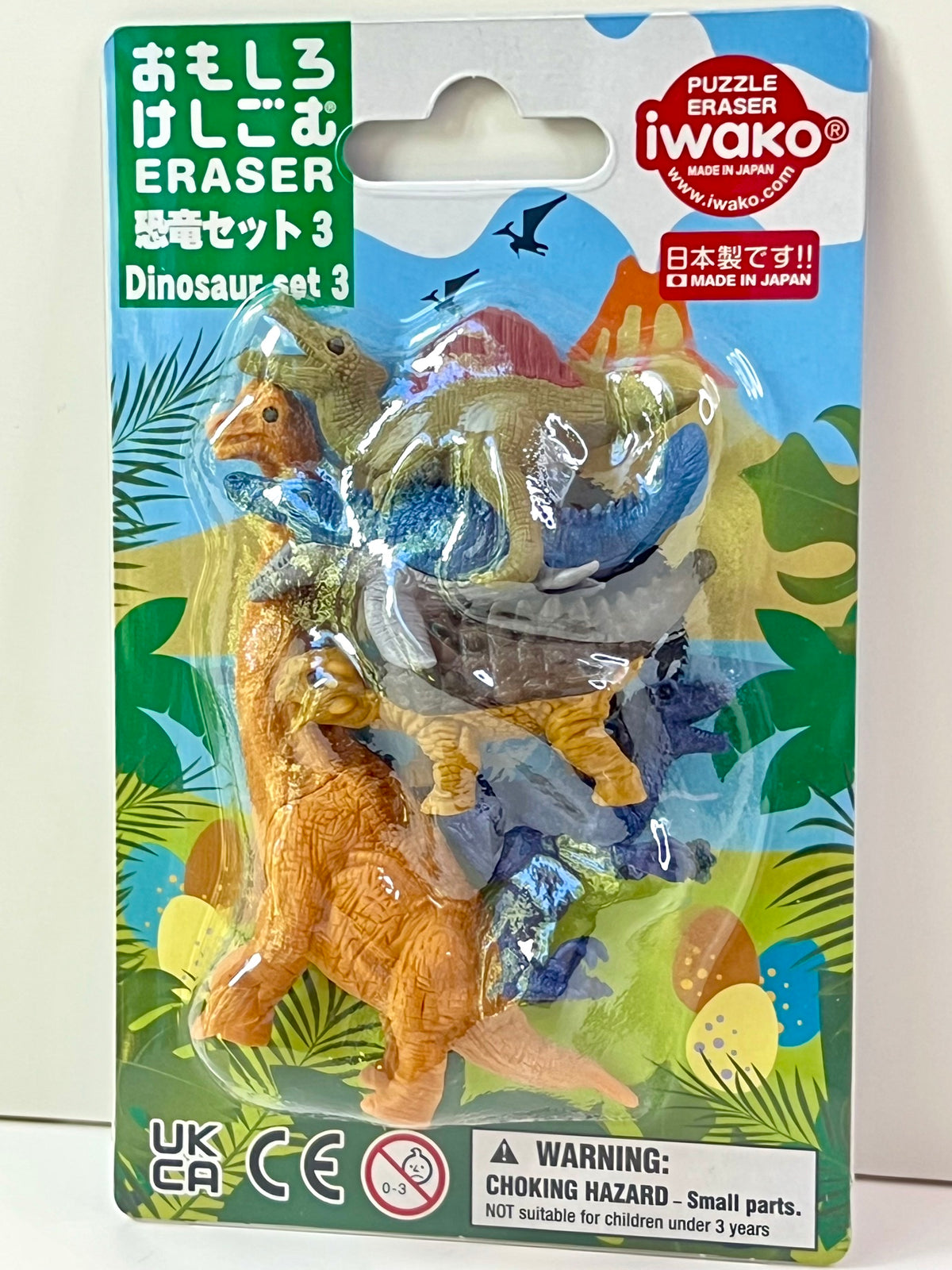 383871 DINOSAUR VOL.3 ERASER CARD-SINGLE