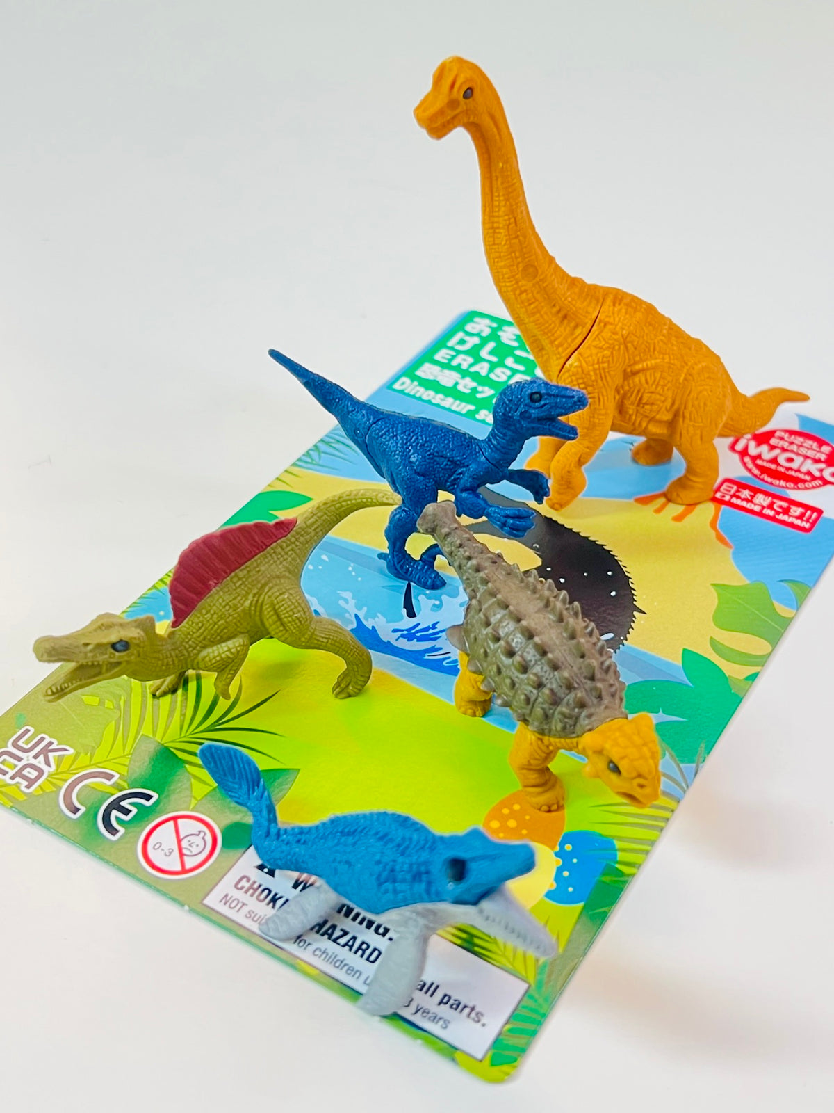 383871 DINOSAUR VOL.3 ERASER CARD-SINGLE