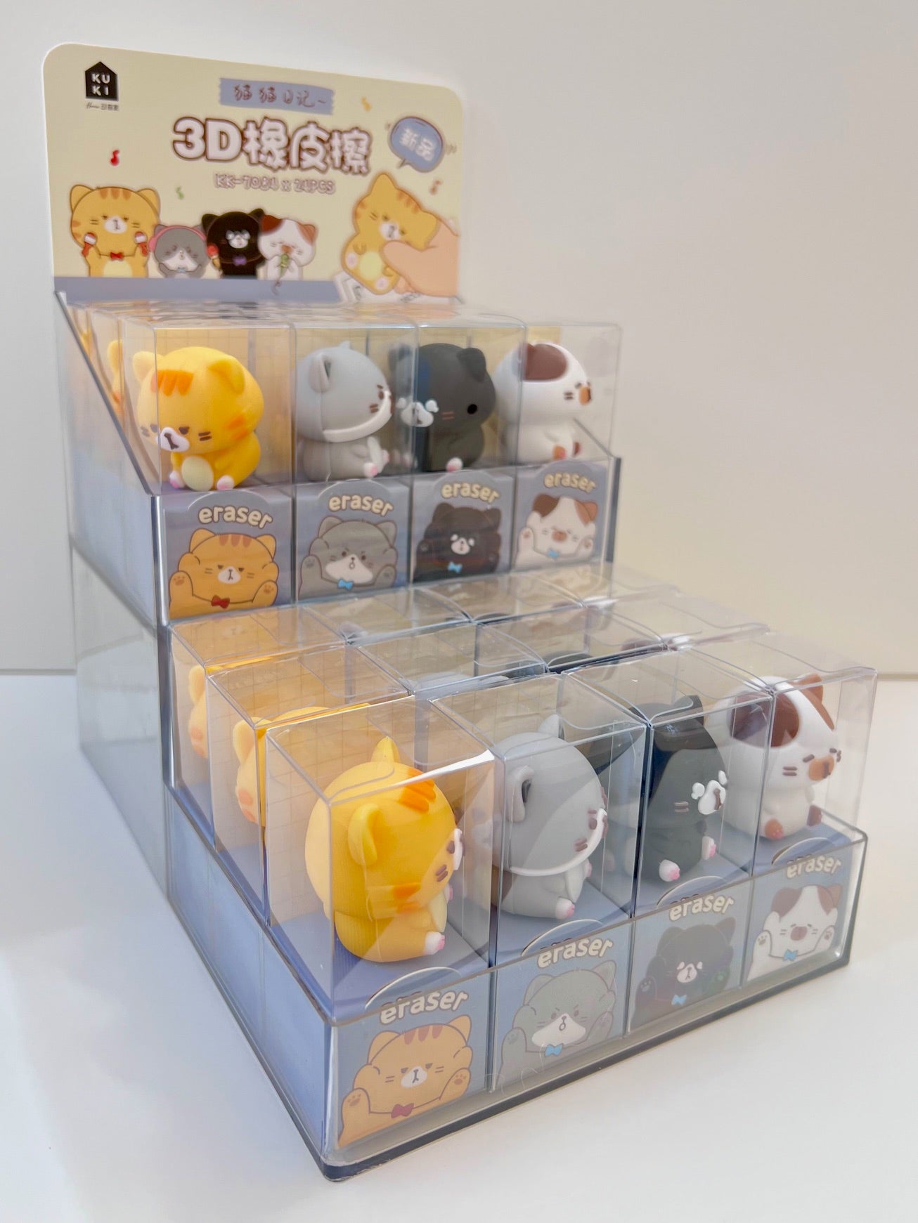 38811 Cat Diary Erasers-24