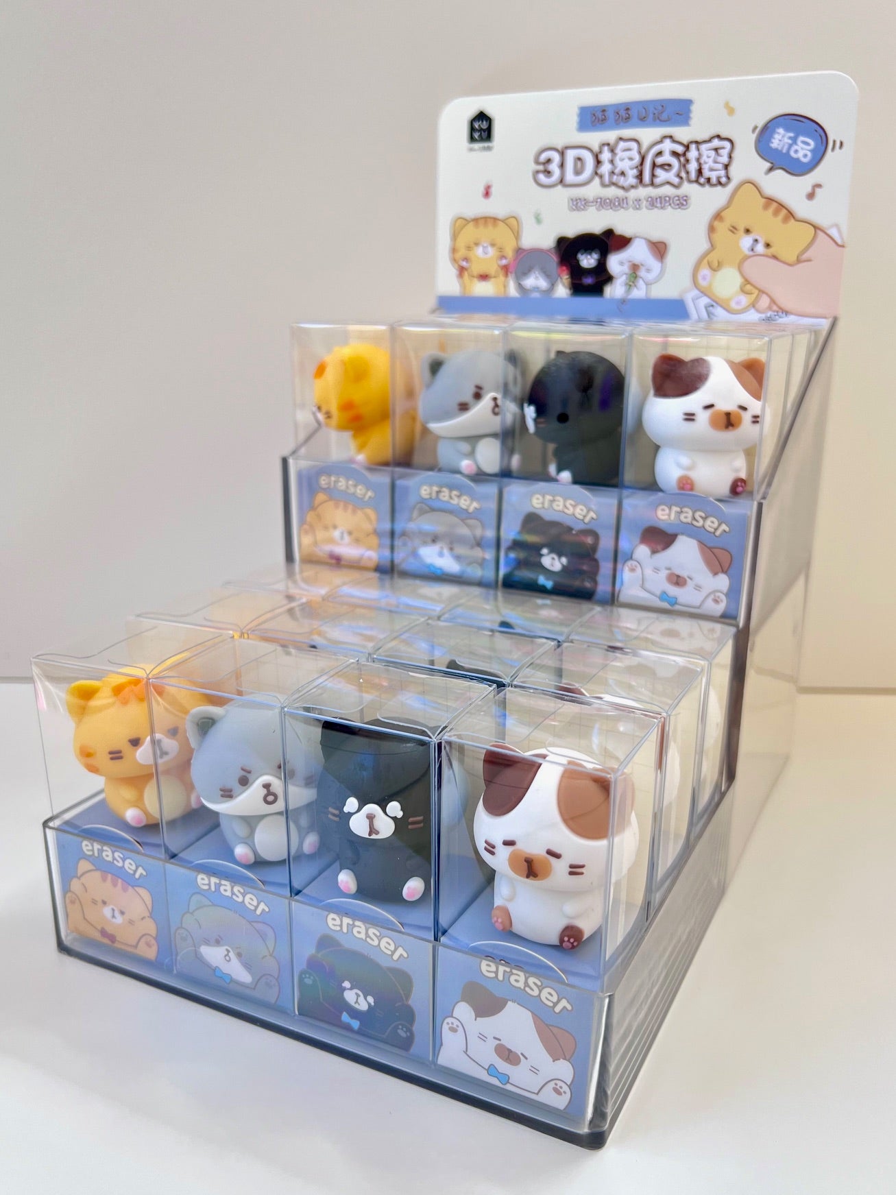 38811 Cat Diary Erasers-24