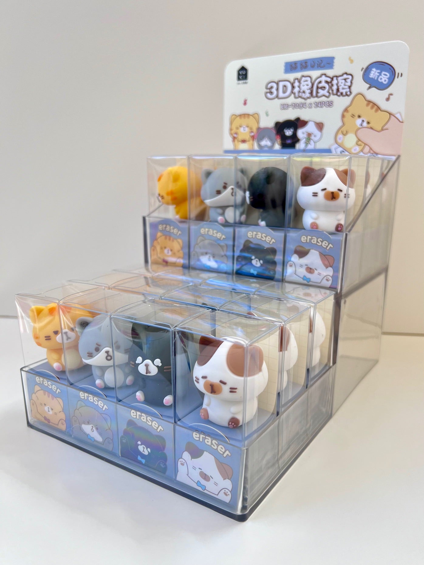 38811 Cat Diary Erasers-24