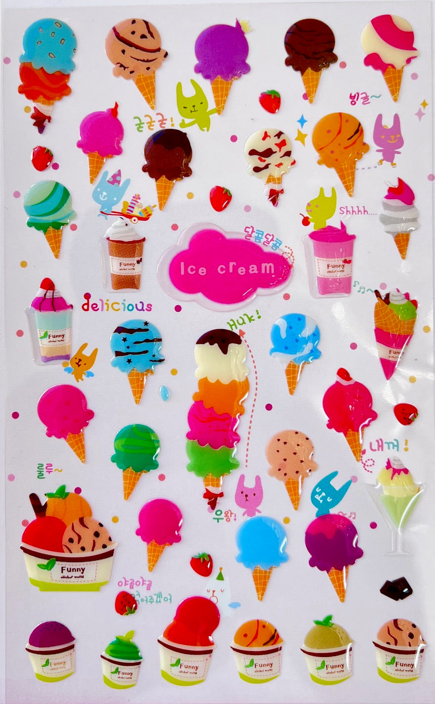 39003 Ice Cream Sticker-12