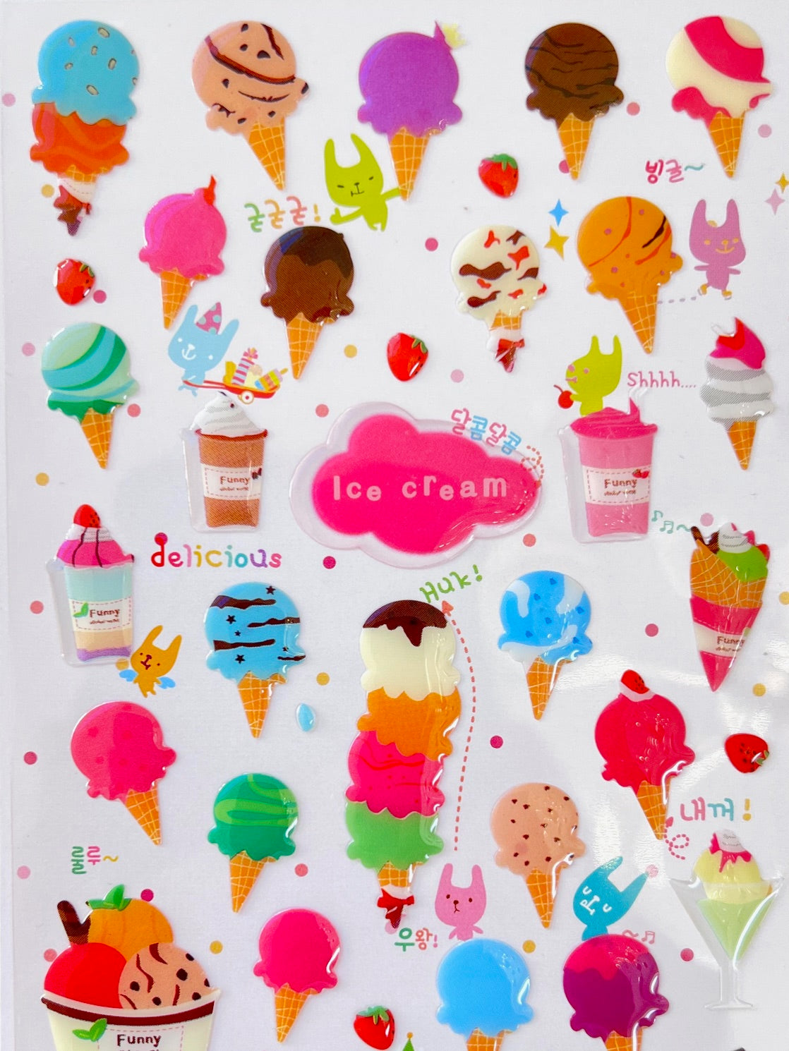 39003 Ice Cream Sticker-12