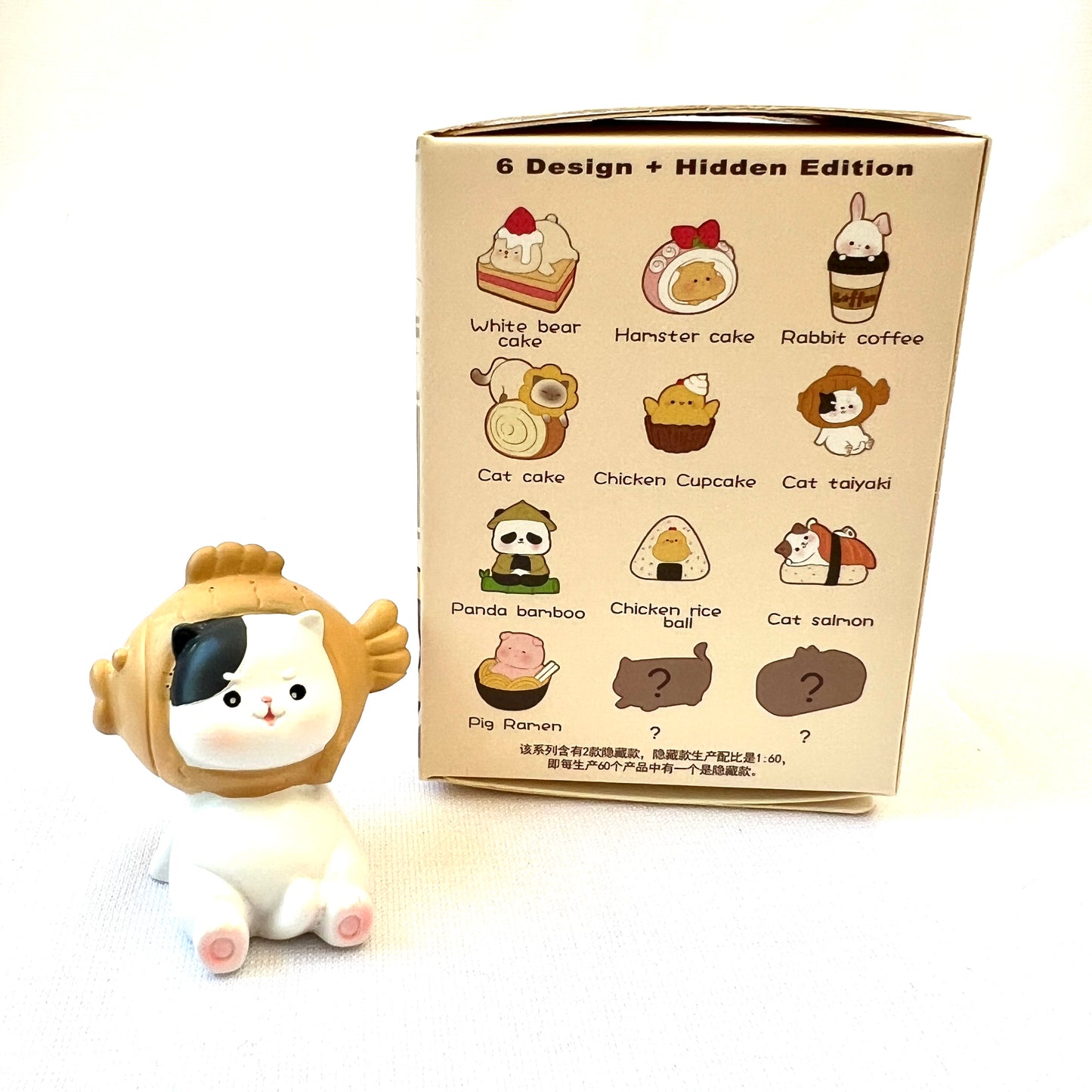 71018 JAPANESE RESTAURANT ANIMALS FIGURINE BLIND BOX-10