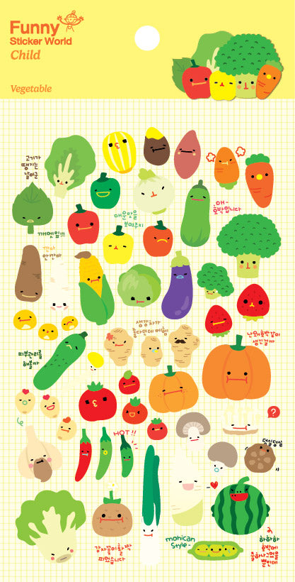 40276 Vegetables Garden Sticker-12
