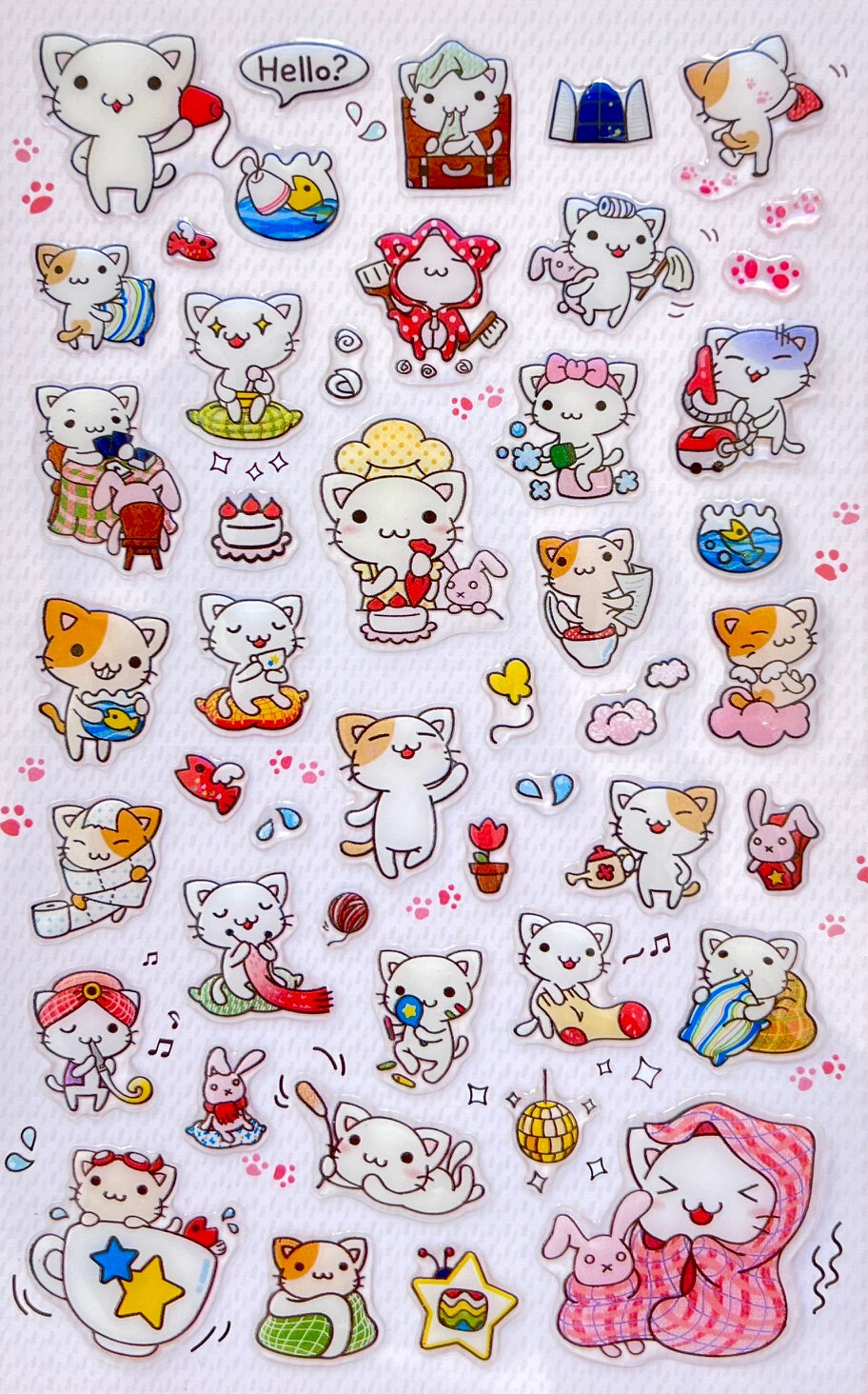 40375 Little Cat Gel Sticker-12