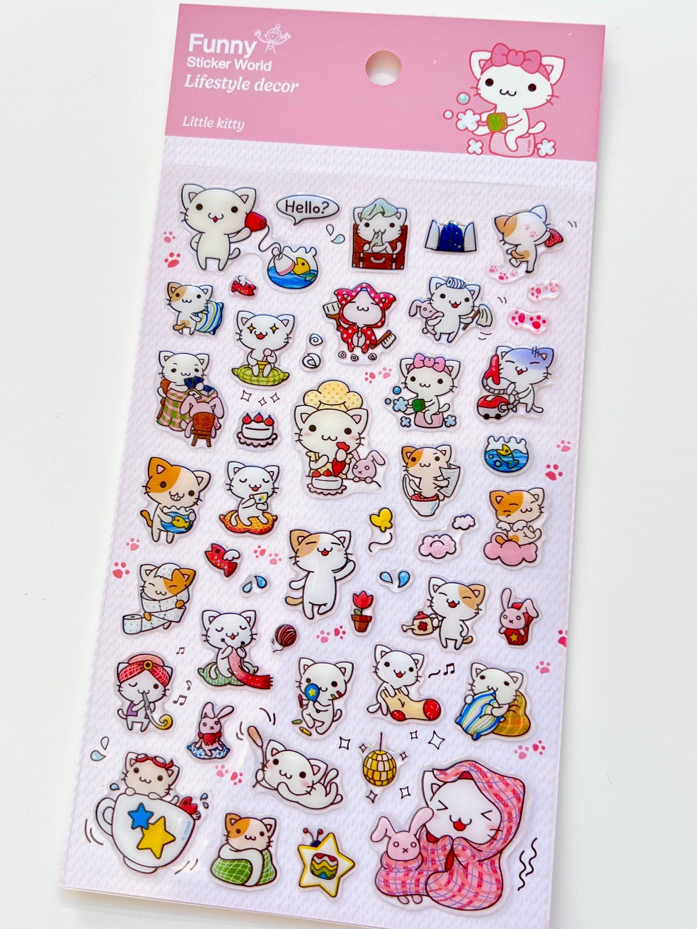 40375 Little Cat Gel Sticker-12