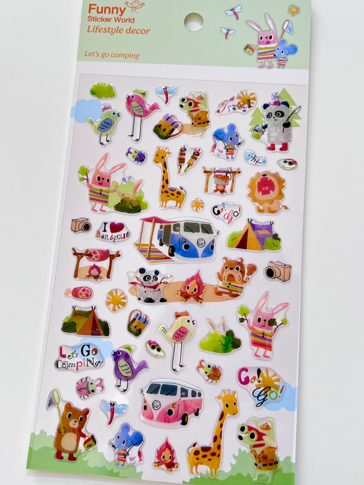 40467 LETS GO CAMPING GEL STICKER -12