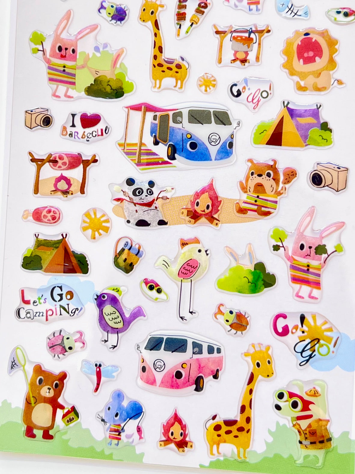 40467 LETS GO CAMPING GEL STICKER -12