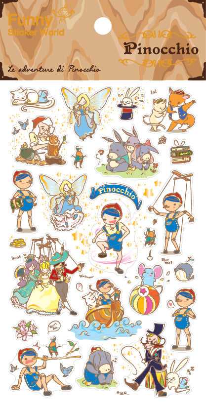 40719 Pinocchio Fairy Tale Sticker-12