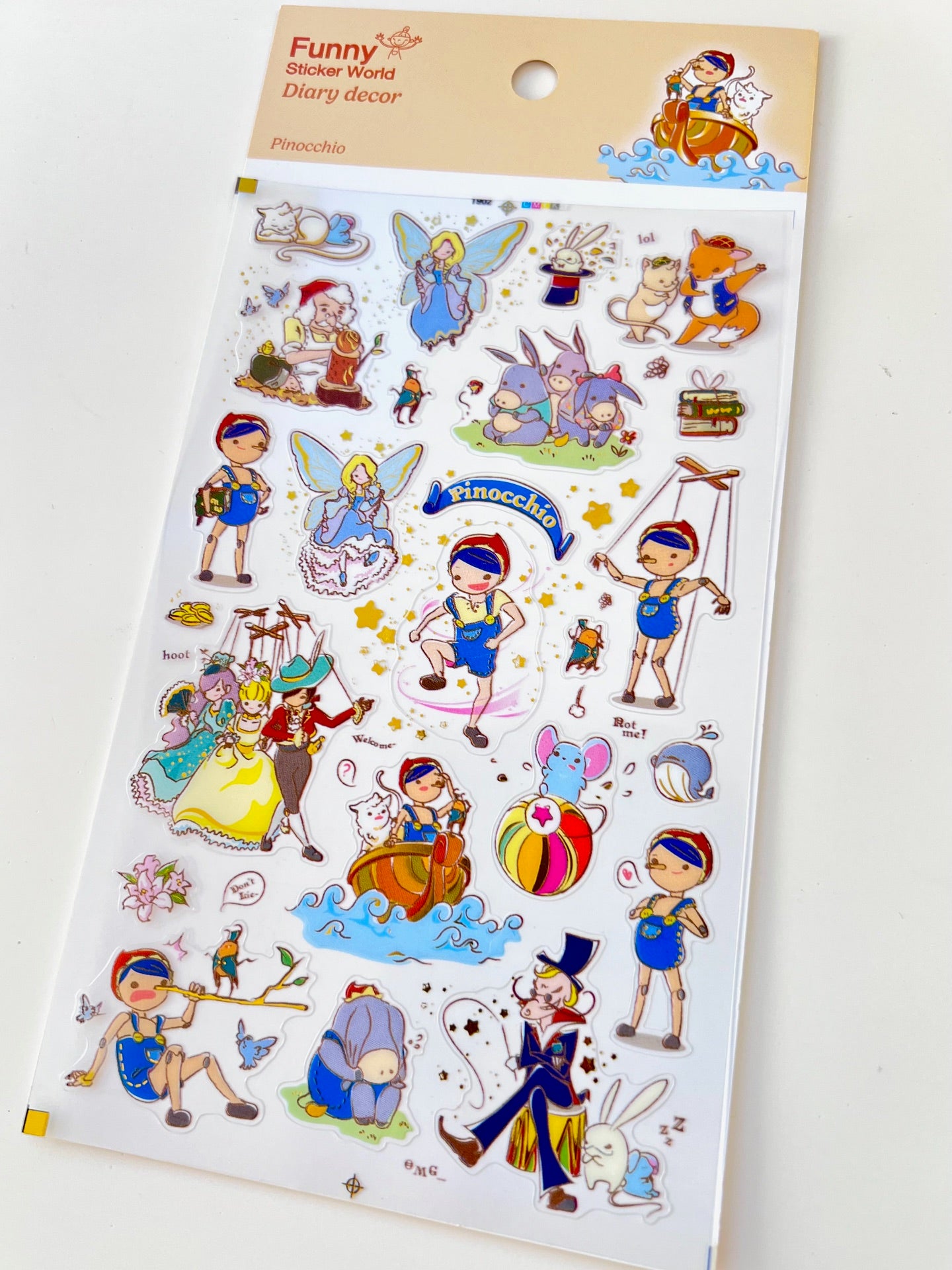 40719 Pinocchio Fairy Tale Sticker-12