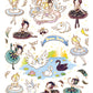 40757 Swan Lake Ballerina Sticker-12
