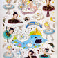 40757 Swan Lake Ballerina Sticker-12
