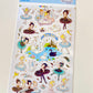 40757 Swan Lake Ballerina Sticker-12