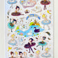 40757 Swan Lake Ballerina Sticker-12