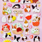 40795 CHARMING PUPPY PUFFY STICKERS-12