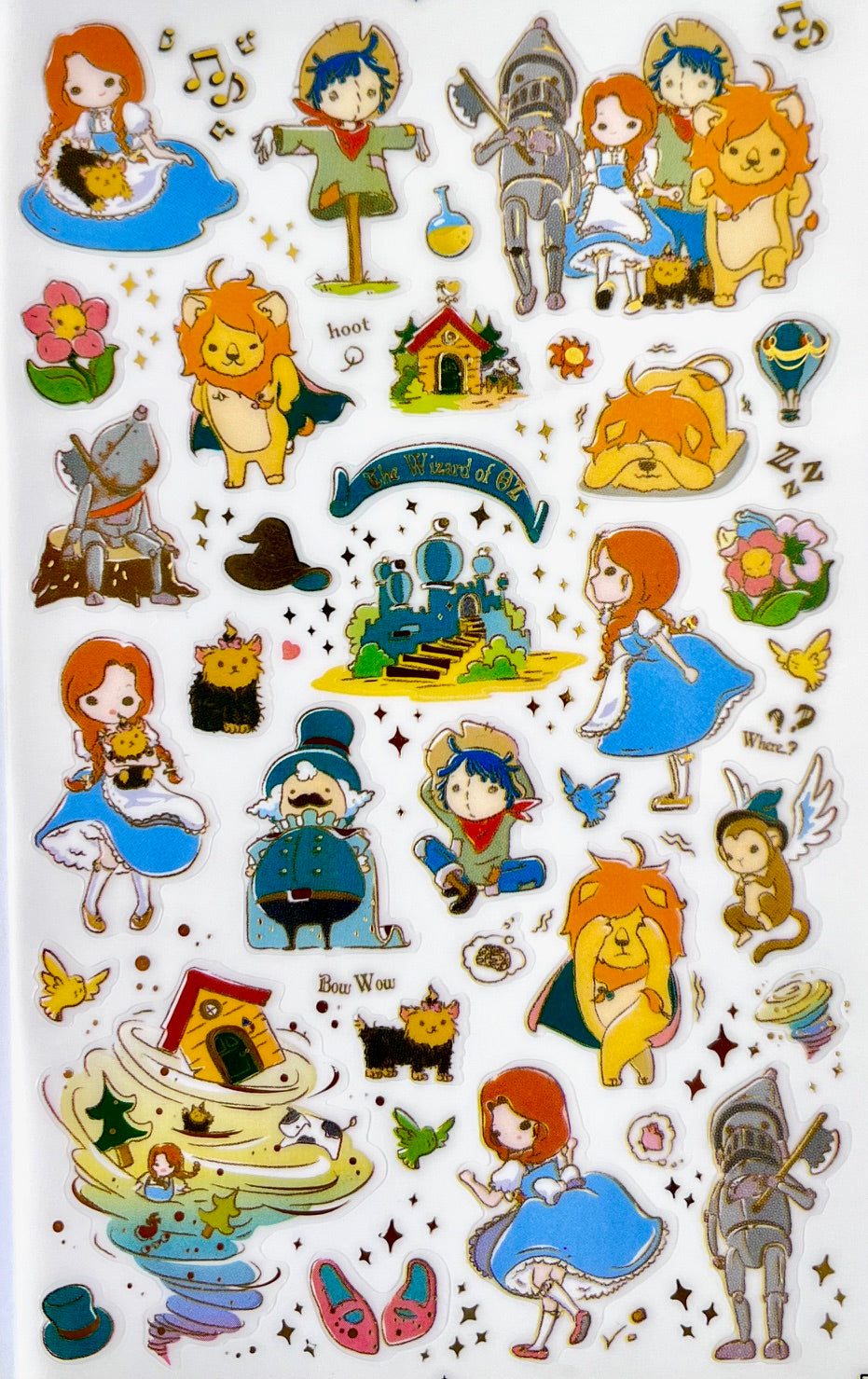 41570 WIZARD OF OZ PVC Sticker-12
