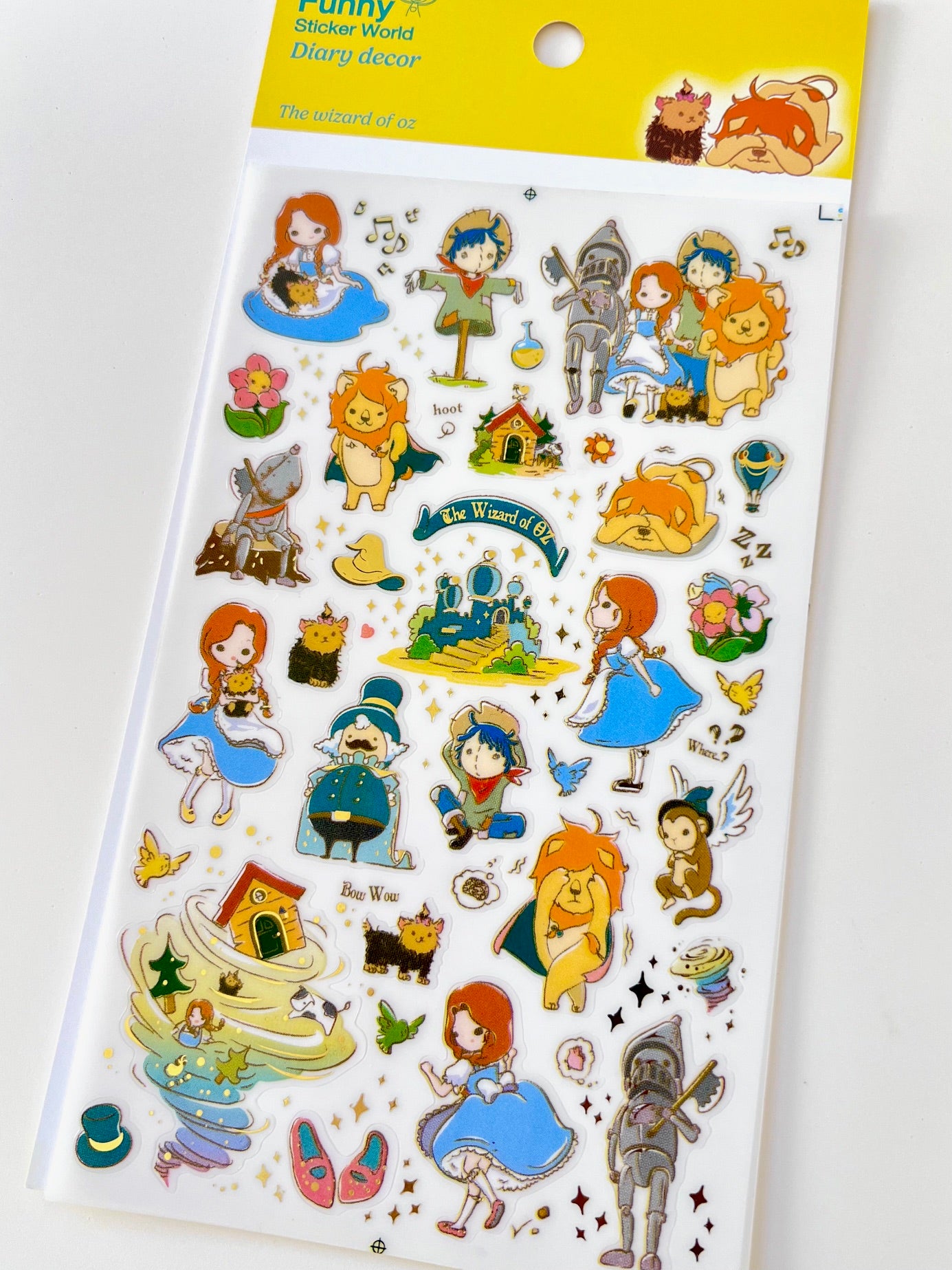 41570 WIZARD OF OZ PVC Sticker-12
