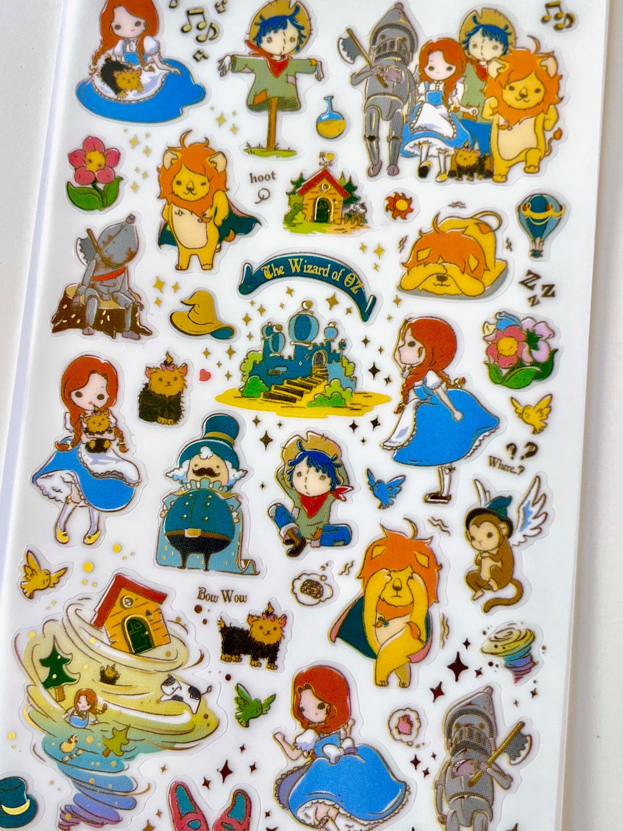 41570 WIZARD OF OZ PVC Sticker-12