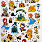 41570 WIZARD OF OZ PVC Sticker-12