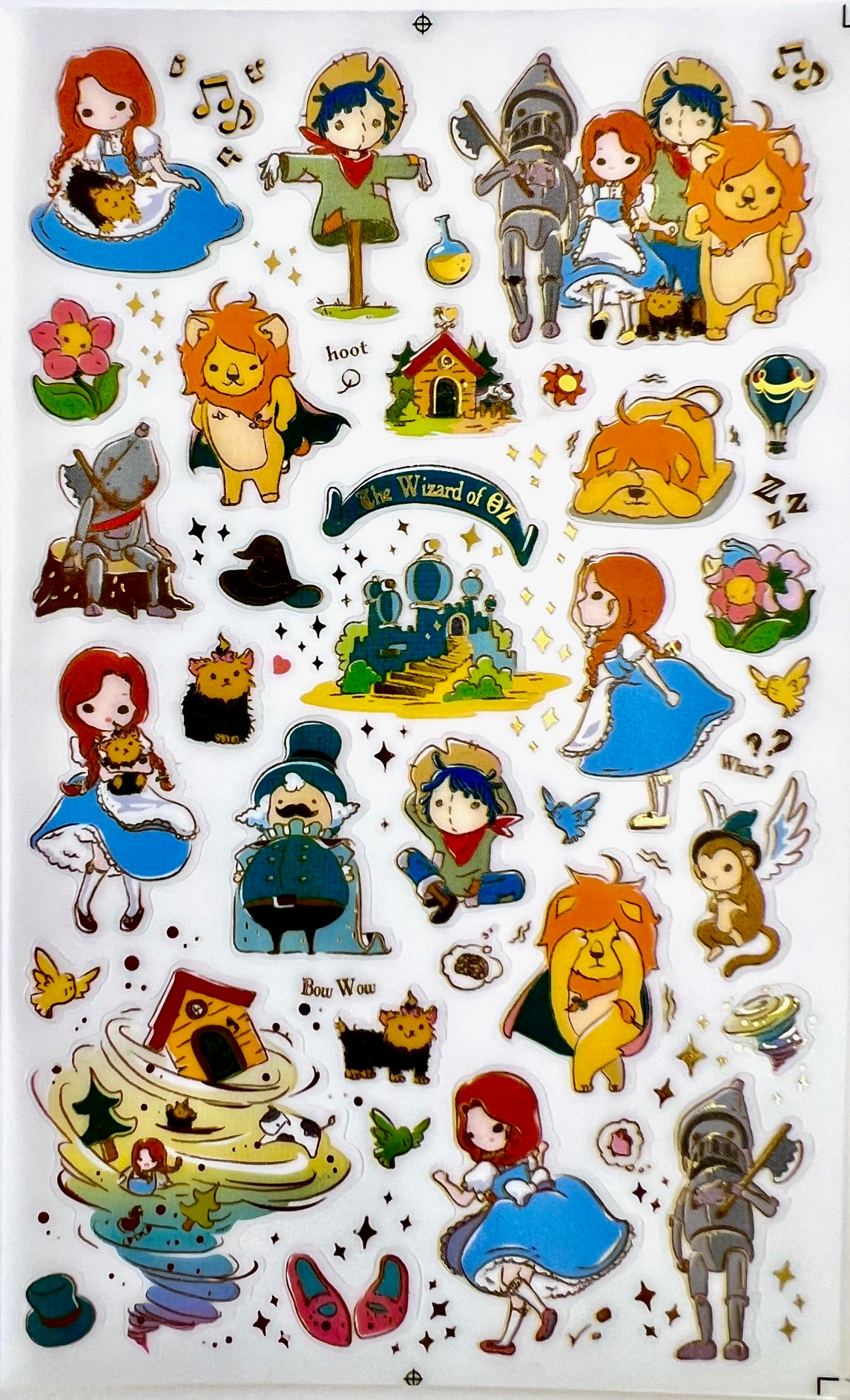 41570 WIZARD OF OZ PVC Sticker-12