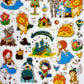 41570 WIZARD OF OZ PVC Sticker-12