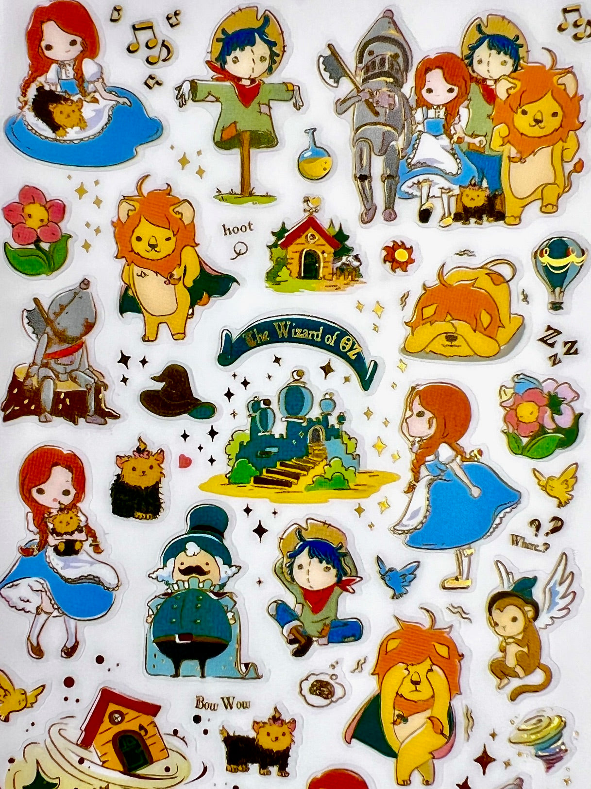 41570 WIZARD OF OZ PVC Sticker-12