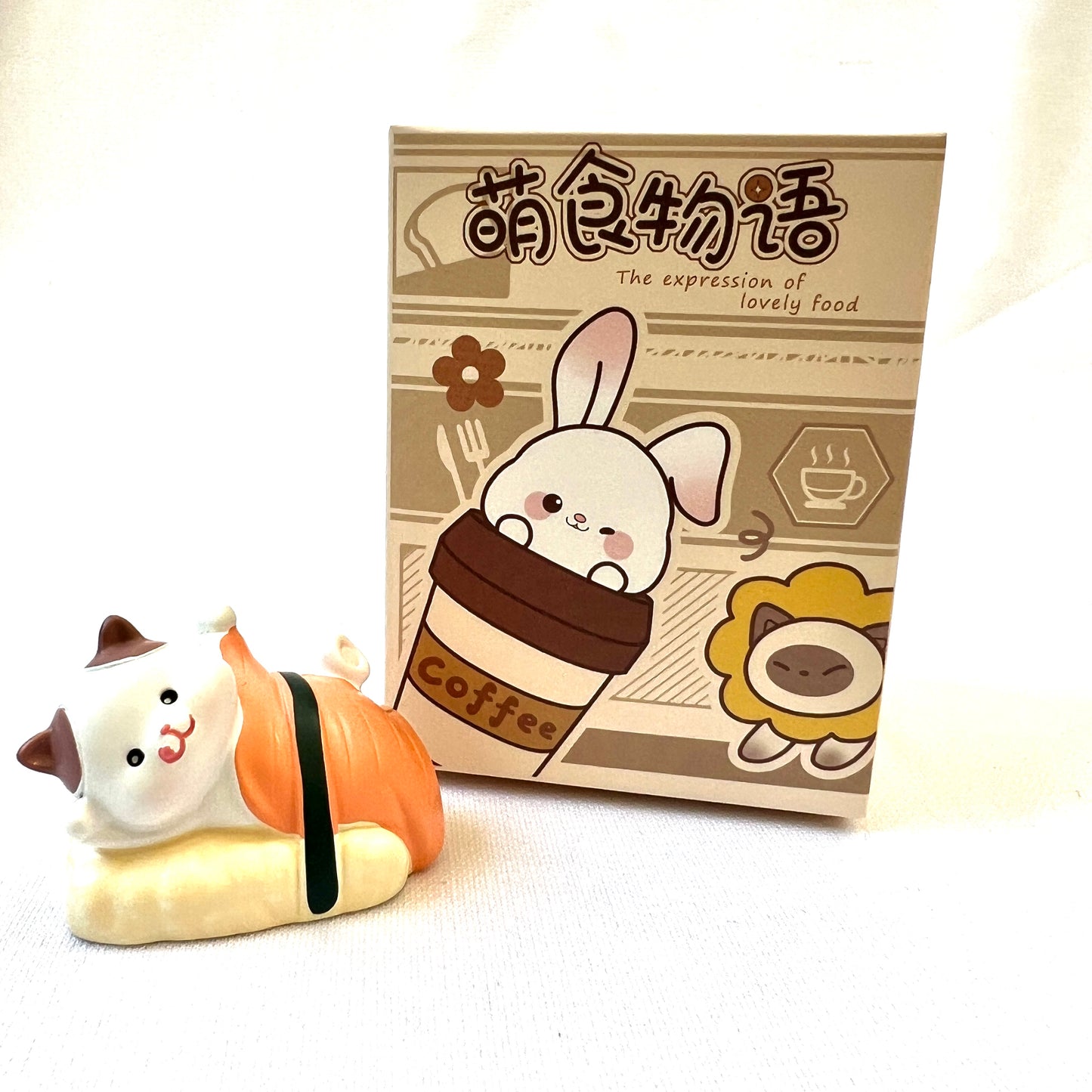 71018 JAPANESE RESTAURANT ANIMALS FIGURINE BLIND BOX-10