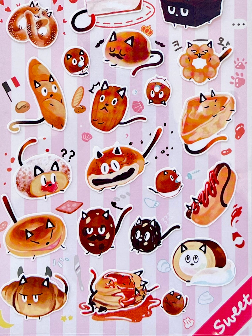 42843 Sweet Meow Desserts Sticker-12