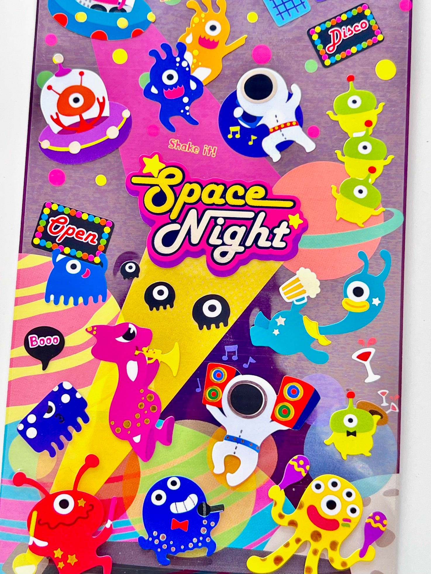 42959 Alien Space Night Sticker-12 – BCmini