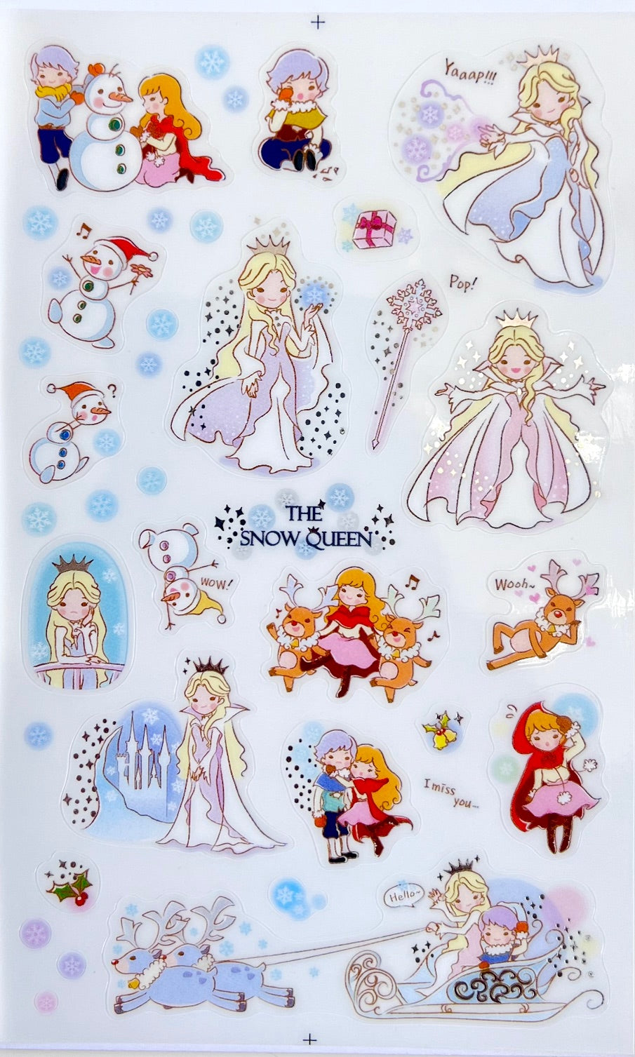 43413 The Snow Queen Fairy Tale Sticker-12