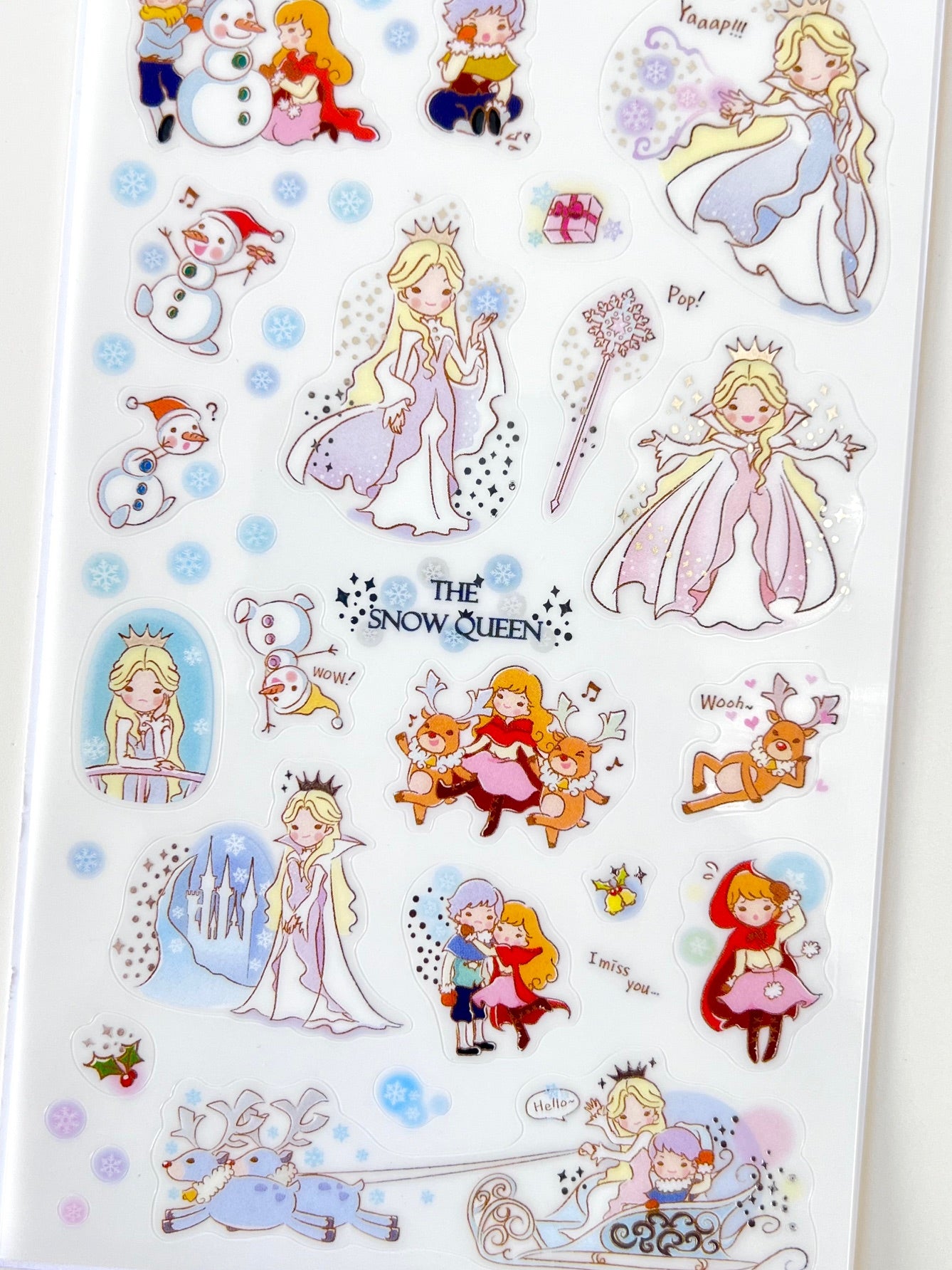 43413 The Snow Queen Fairy Tale Sticker-12