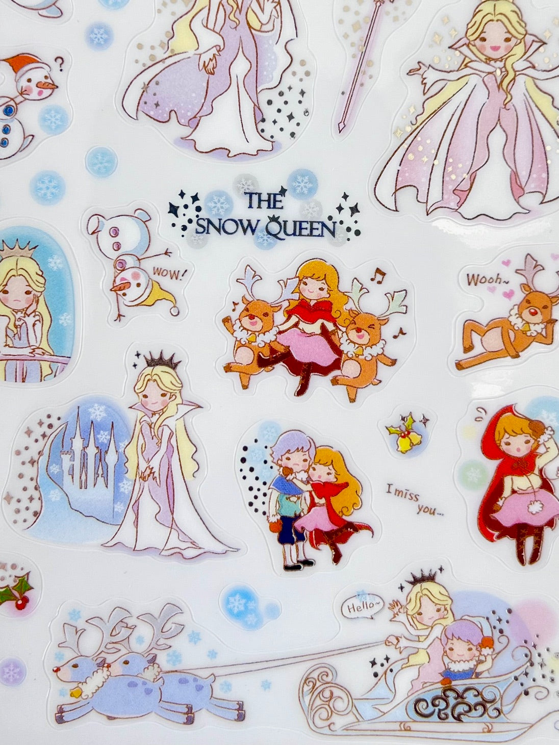 43413 The Snow Queen Fairy Tale Sticker-12