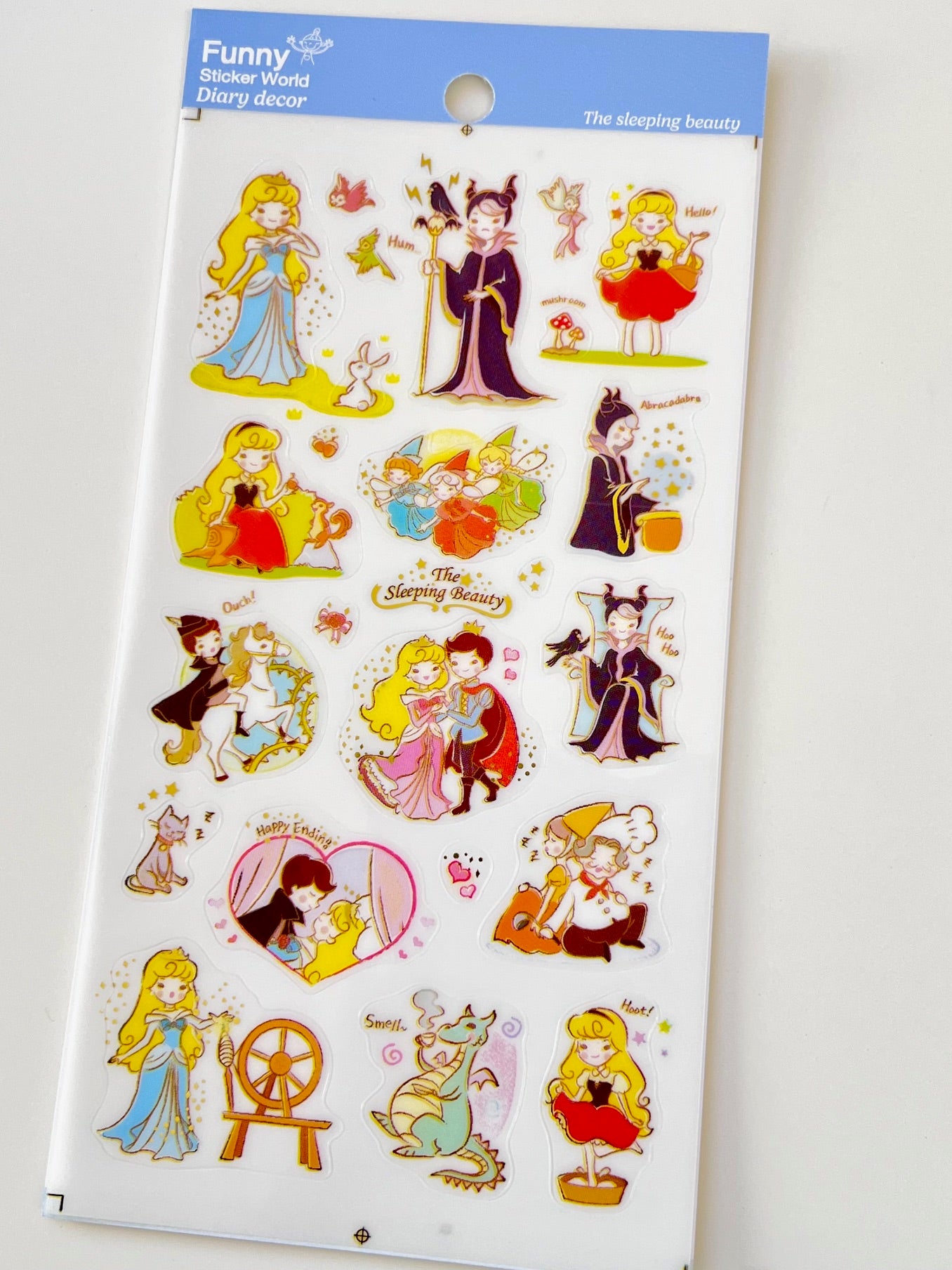 43420 The Sleeping Princess Fairy Tale Sticker-12