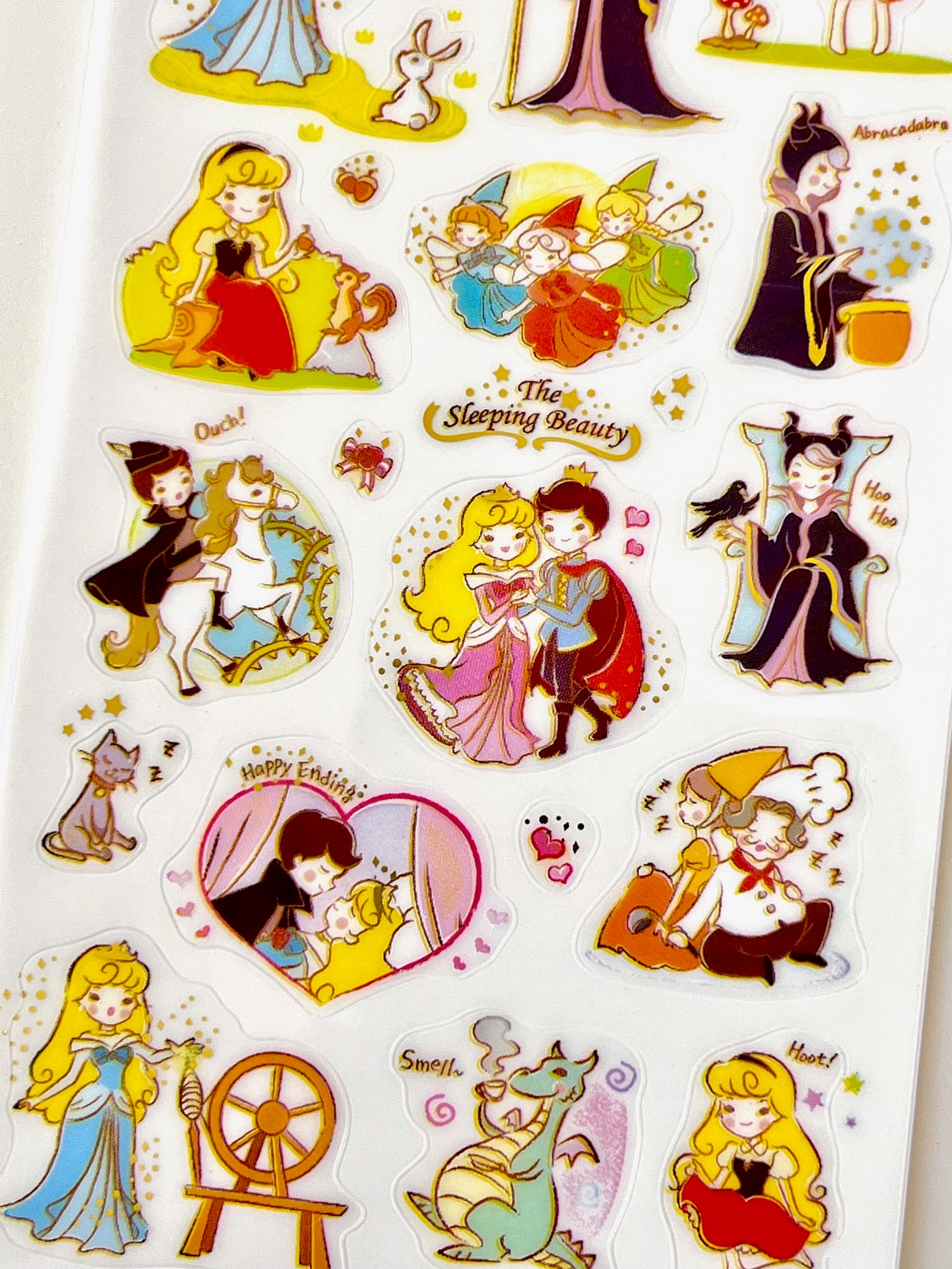 43420 The Sleeping Princess Fairy Tale Sticker-12
