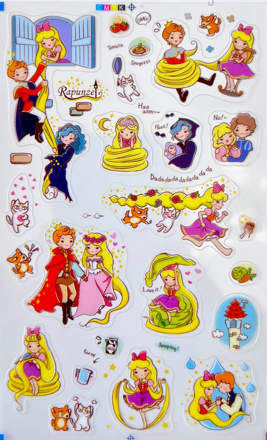 43437 Rapunzel Fairy Tale Sticker-12