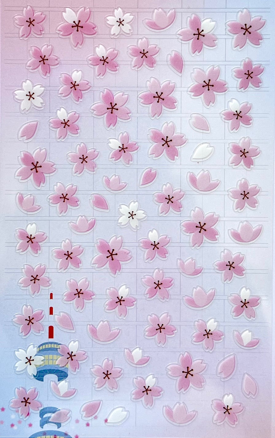 50114 Sakura Cherry Blossom Stickers-12