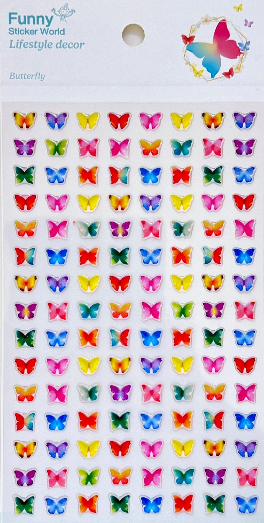 50374 Butterfly Sticker-12